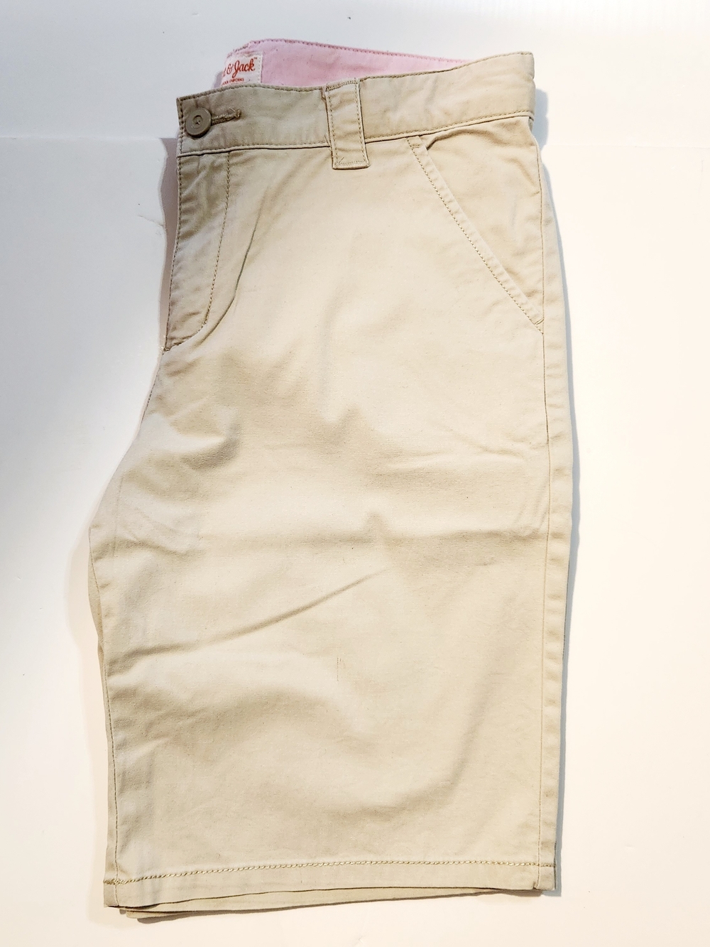 🩷Cat & Jack Beige Girls' Uniform Shorts Size: 16
